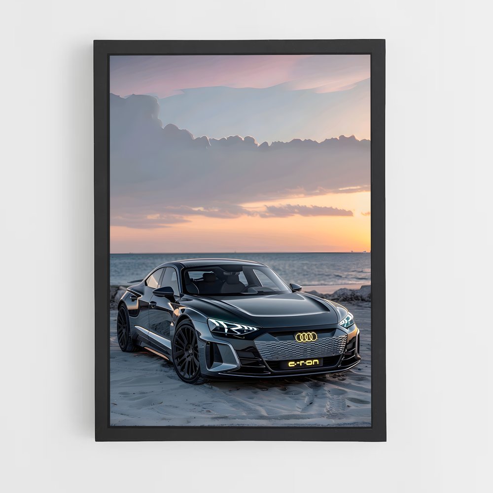 Poster Élégance performance – affiche Audi (vue 2)